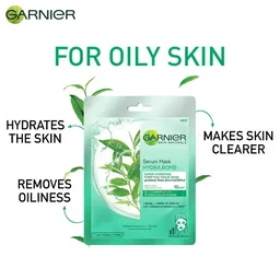 Garnier Hydra Bomb Green Tea Serum Sheet Mask