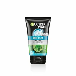 Garnier Men Oil Clear Clay D-Tox Deep Cleansing Icy Face Wash, 50gm