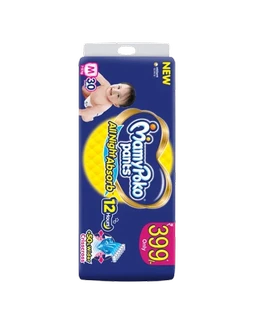 MamyPoko Pants All Night Absorb Baby Pants,Medium Size (M),7-12 kg, 30Pcs