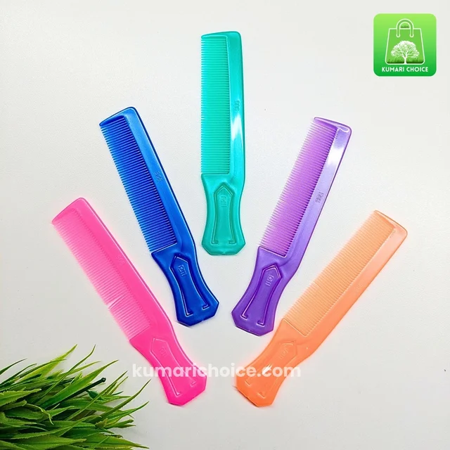 Premium Pocket Friendly Single Teeth Solid Colour Combs (1pc) KC1111