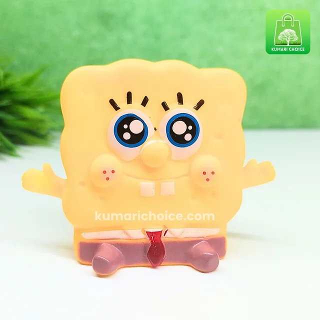 Super Cute Sitting Sponge Bob With Cute Night Light And Best Gift (1pc) KC936