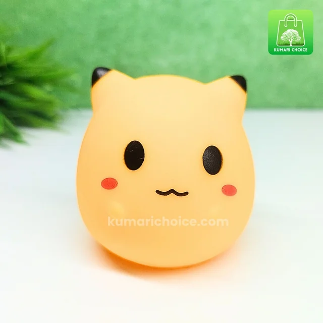 Super Cute Bubbly Pikachu With Cute Night Light And Best Gift (1pc) KC944