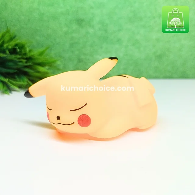 Super Cute Sleeping Pikachu With Cute Night Light And Best Gift (1pc) KC945