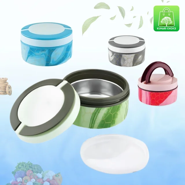 Cute Colourful Printed Tiffin Box (1pc) KC1508