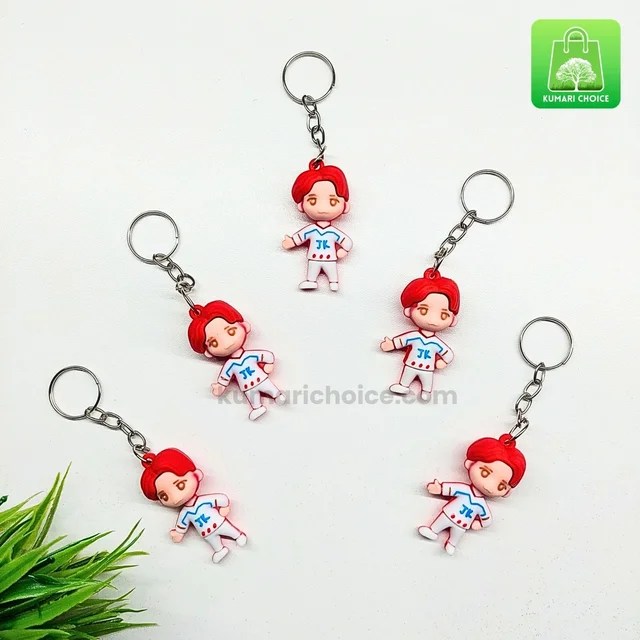 Cute Red Hair Boy Keychain (1pc) KC513