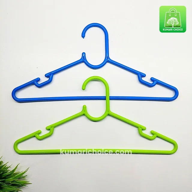 Pack Of 6 Premium Multicoloured Cloth Hanger (6pcs) KC1262