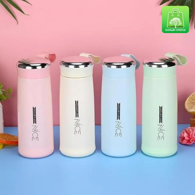 High Quality Multicolored Cute Nice Glass Bottles With Thick Plastic Lamination (1pc) KC1042