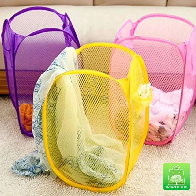Foldable Medium Sized Space Saving Laundry Bag (1pc) KC1271