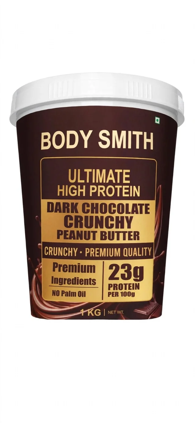 Body Smith Premium Dark Chocolate Crunchy Peanut Butter - Dark Chocolate Crunchy