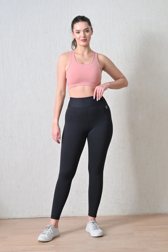 Body Smith Solid Peach Sports Bra Full Coverage - L, Peach