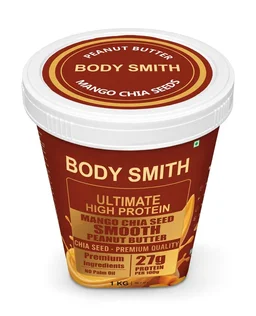 Body Smith Premium Mango Chia Seeds Peanut Butter - Mango Chia Seeds Smooth