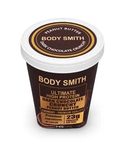 Body Smith Premium Dark Chocolate Crunchy Peanut Butter - Dark Chocolate Crunchy
