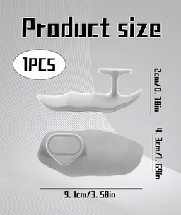 Body Smith Premium Grey Silicone Grip Pads for Strength Training, Dumbbells and Gym Workouts - One Size, Grey