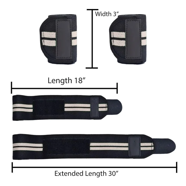 Body Smith premium Grey Weight Lifting Wrist Support Straps With Thumb Loop - One Size, Mountain Mist