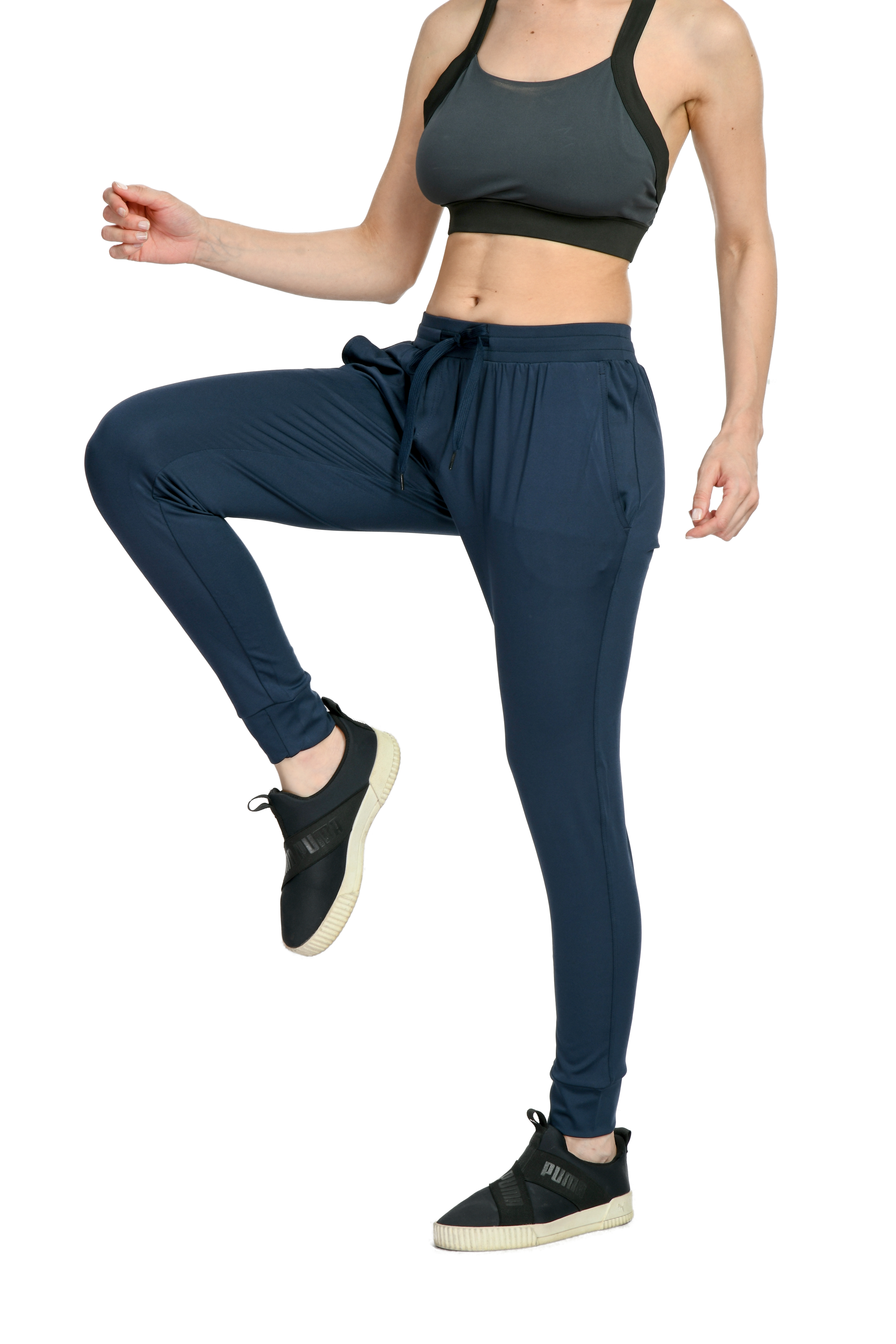 Body Smith Solid Navy Jogger - M, Blue