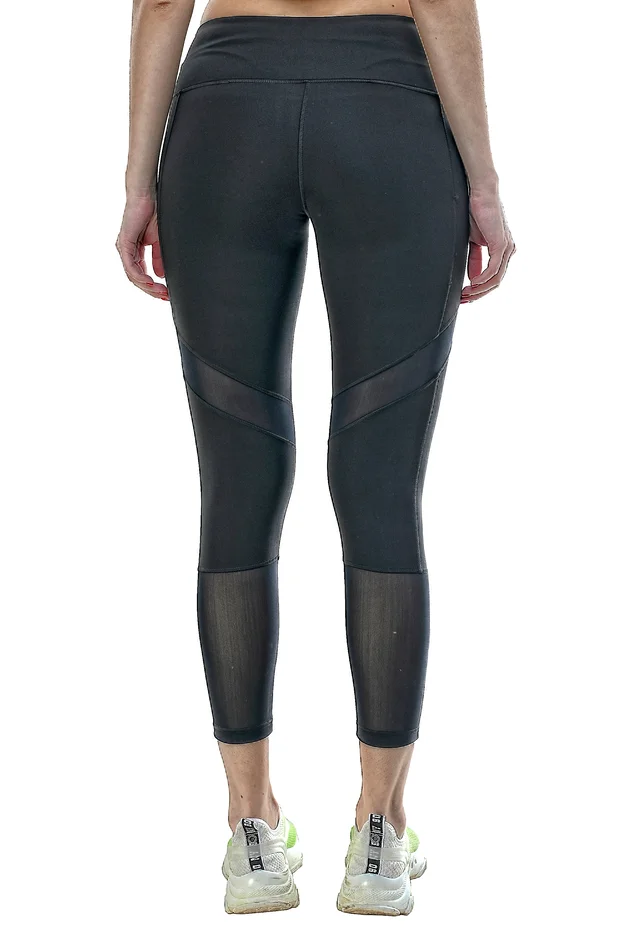 Body Smith Women's Black Active Sports Tights - M