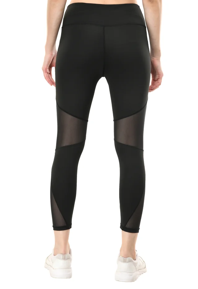 Body Smith Women's Black Active Sports Tights - M