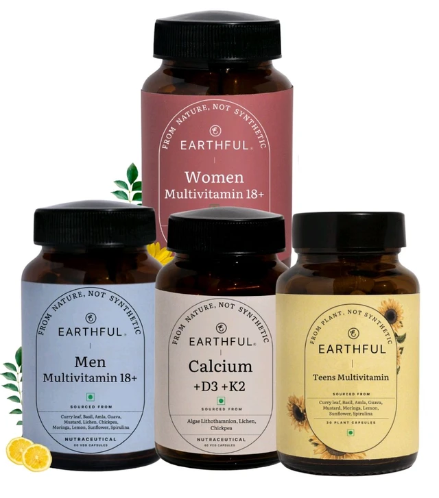Earthful Complete Family Multivitamin & Bone Health Pack
By EARTHFUL