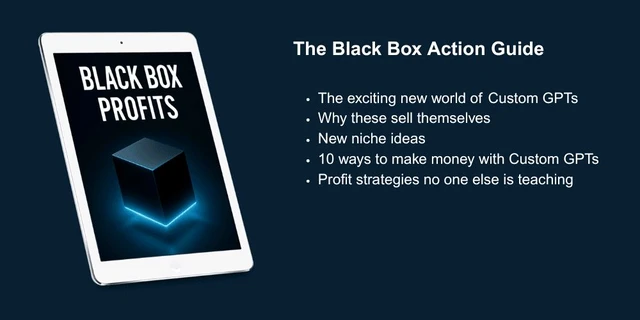 Black Box Profits Review - The Al
Money Machine Worth Your Attention
Imagine waking up to new affiliate
commissions while you sleep - no live
videos, no endless content posting
no grinding TikTok reels, just pure
passive income. That's exactly the
 Buy Now Link Hare- https://warriorplus.com/o2/a/bps0jy3/0 [ Black Box Profits]
