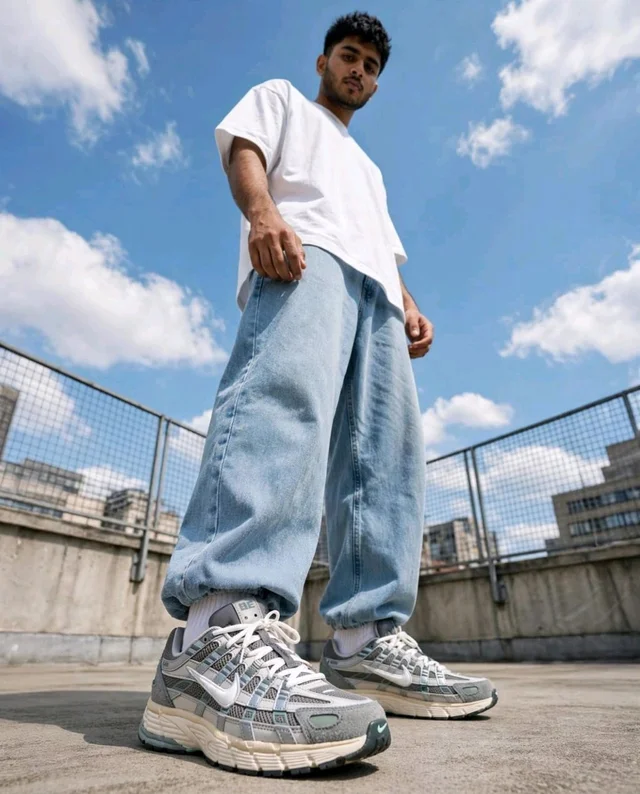 NIKE P-6000 TRAINER PEWTER*