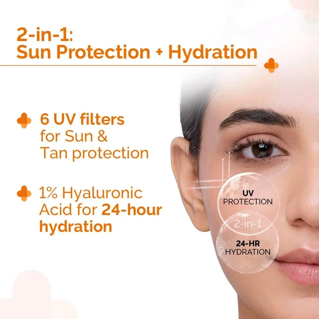 Hyaluronic Acid से भरपूर यह सनस्क्रीन आपकी त्वचा को मॉइस्चराइज रखते हुए हानिकारक UVA/UVB किरणों से सुरक्षा प्रदान करता है। Link Click Here See All Details- https://bitli.in/WwvJN29 - 🌞 1% Hyaluronic Sunscreen Aqua Gel SPF 50 PA++++ – आपकी त्वचा की सम्पूर्ण सुरक्षा! 🌞

क्या आप ऐसा सनस्क्रीन ढूंढ रहे हैं जो सिर्फ सुरक्षा ही नहीं बल्कि त्वचा को गहराई से हाइड्रेट भी करे?
