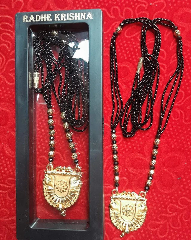 Radhe Krishna Micro Jewellery 1 Pis Mangarsutra(12)