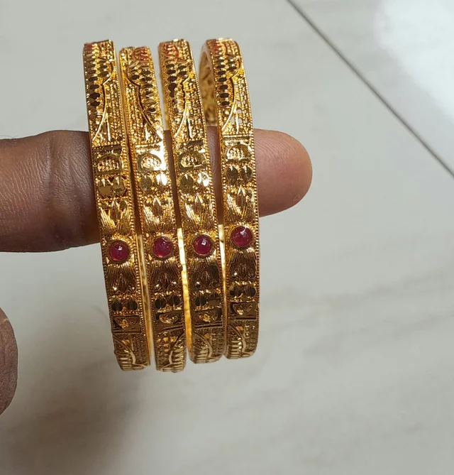 Gold Bangles( 21d11