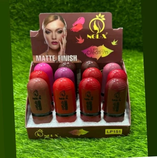 Ngl-x Lipstic 12 Pis Ku Dam  23B3