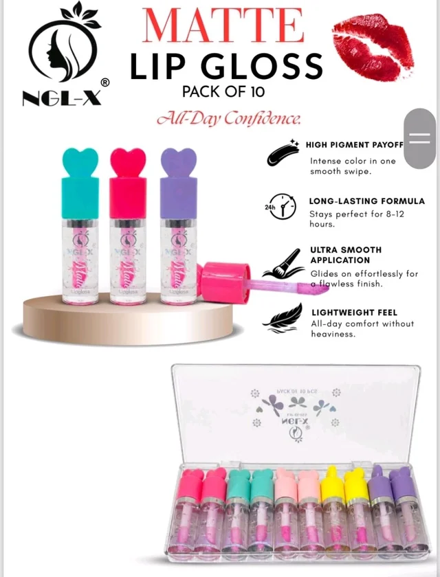 Lip Gloss 12 Pis Ku Dam 23c4