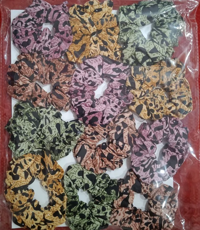 Crunchy Rubber Band 12 Pis Ku Dam 4c60