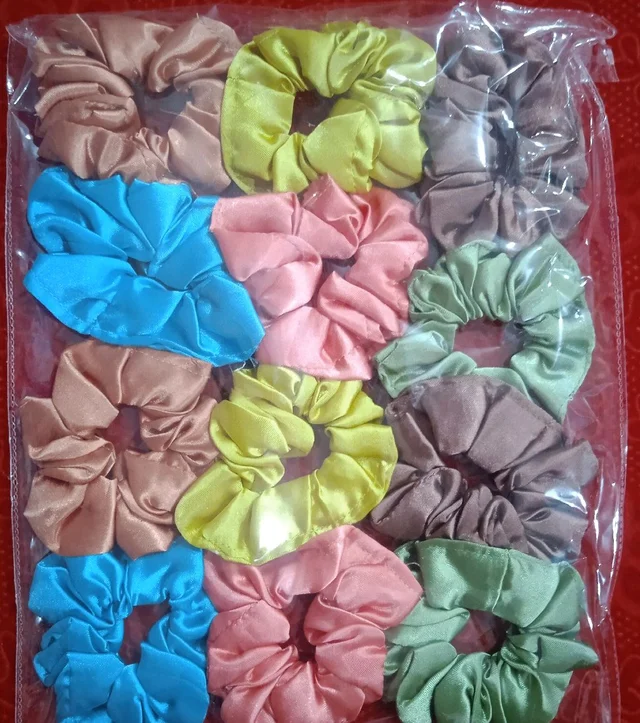 Crunchy Rubber Band 12 Pis Ku Dam  4c65