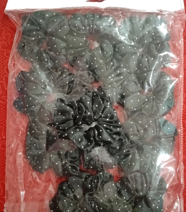 Crunchy Rubber Band 12 Pis Ku Dam  4c68