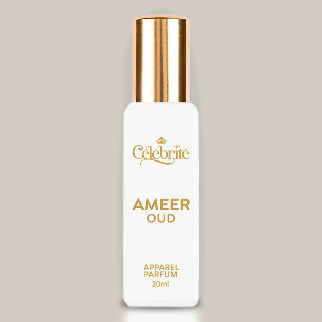 AMEER OUD - 20 ML Dubai Oud Apparel Perfume | Long-Lasting Luxury Fragrance for a Sophisticated Wardrobe