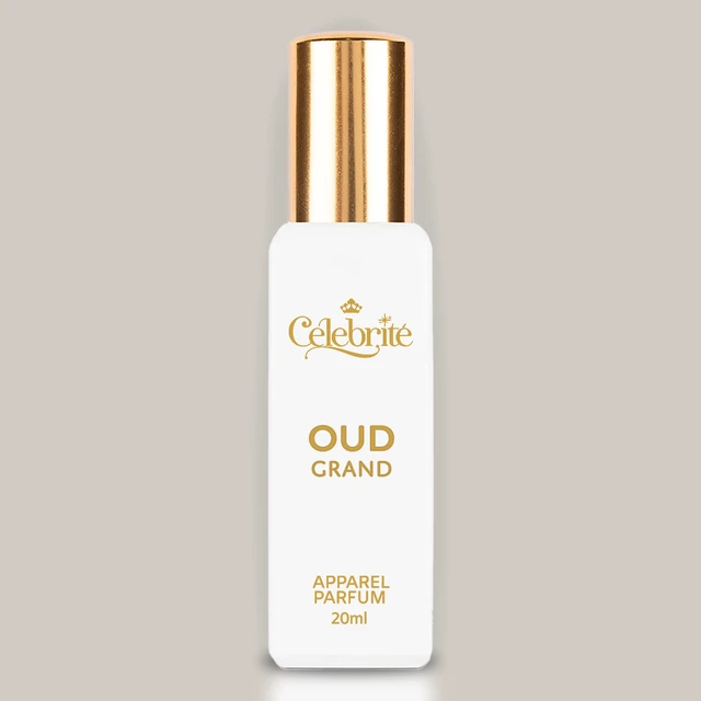 OUD GRAND - 20 ML Dubai Oud Apparel Perfume | Long-Lasting Luxury Fragrance Inspired by Middle Eastern Elegance