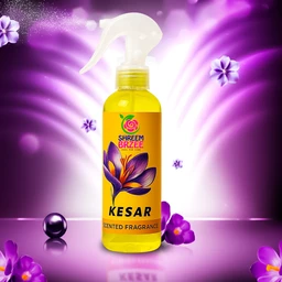 250 ML Air Freshener Room Spray - Premium Kesar Fragrance - 250 ML, 250 ML