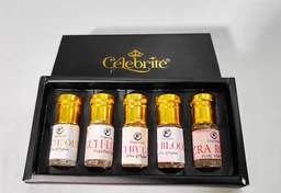 Replica Fragrance Gift Set - 5 x 3ML Perfume Oils for Men & Women | Luxury Unisex Perfume Oil Gift Pack | WHITE OUD, GCI FLORA, ZARA ROSE & More - 5 x 3 ML, 5 x 3 ML