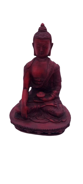 PJH Medium Size Polyresin Meditating Buddha Statue for Home Decor, Yoga Room, and Spiritual Ambience.