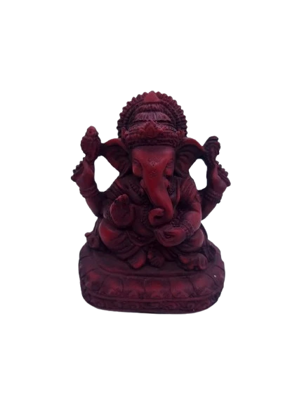 PJH Handcrafted Polyresin Lord Ganesh Idol for Home Decor, Pooja Room, and Gift Purposes.