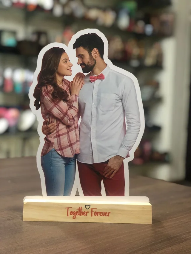 Wooden Cutouts with Mdf Base - 6 x 8 Size