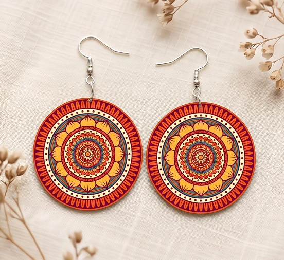 Rangoli Earings