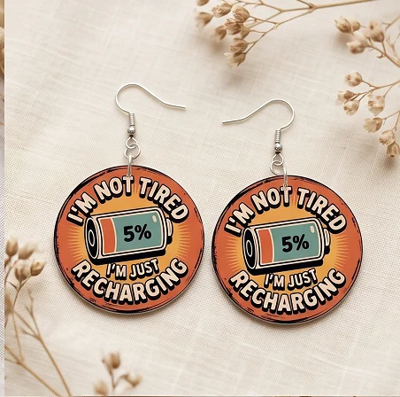I am not Tired – Stylish & Lightweight Earrings