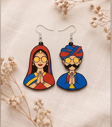 Rajasthani Jodi Earrings
