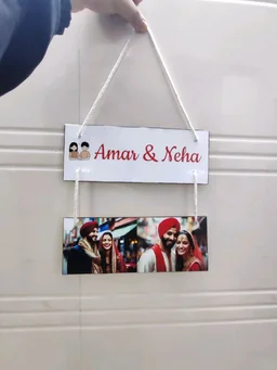 Wall Hanging With Name And Photo