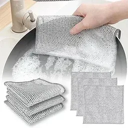Non Scratch Wire Dish Cloth 20X20 Cm Single layer Juna
