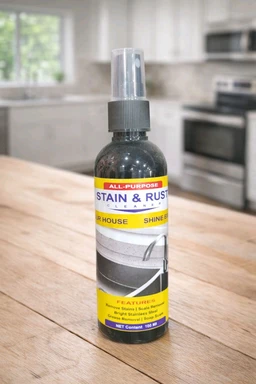 All Purpose Stain & Rust Cleaner Spray For Kitchen & Bathroom,Multi Dirt Removers (Black)