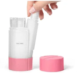 4-in-1 Refillable Travel Dispenser Bottle – Leakproof Toiletry Container for Shampoo, Lotion, Body Wash & Gel