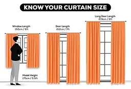 Grey velvet Premium Shining Foil Chinaar Print Blackout Curtains Pack of 2 - Door (4 x 7 Feet), Grey