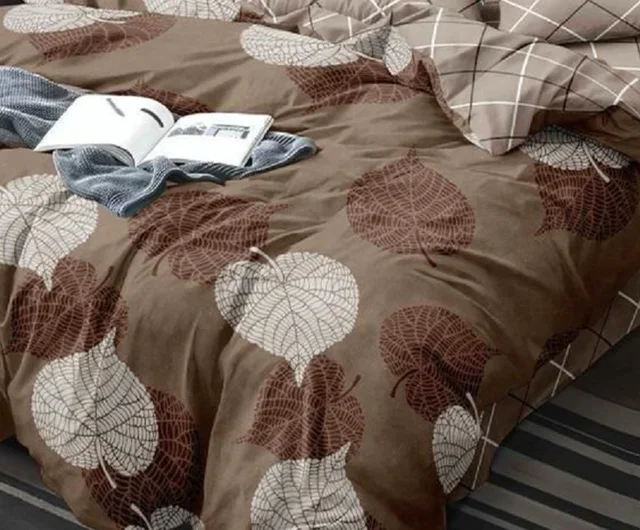 Home Garage 140 TC Microfiber 3D Printed Super Soft Flat Double Bedsheet With 2 pillow cover - Double Bedsheet