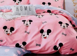 Home Garage 140 TC Microfiber 3D Printed Super Soft Flat Double Bedsheet With 2 pillow cover - Double Bedsheet