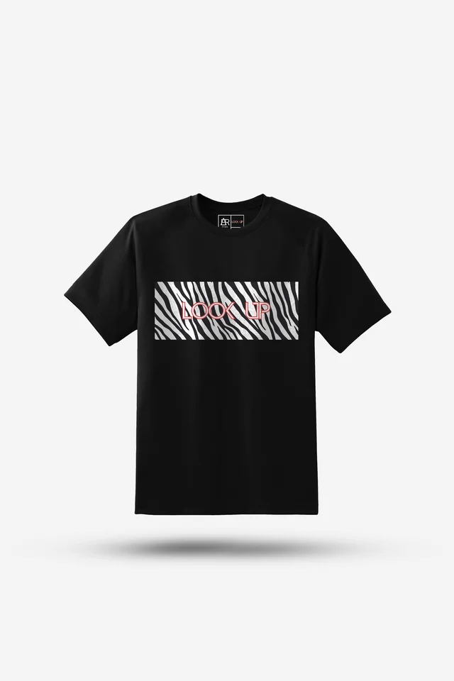 UNISEX LOOK UP ROUND NECK T SHIRT